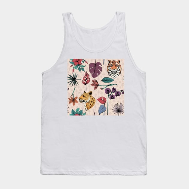 Tropical Jungle Tank Top by SWON Design